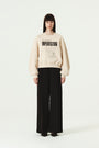 KIMMATIN Back Yoke Detail Wide Trouser — Brown