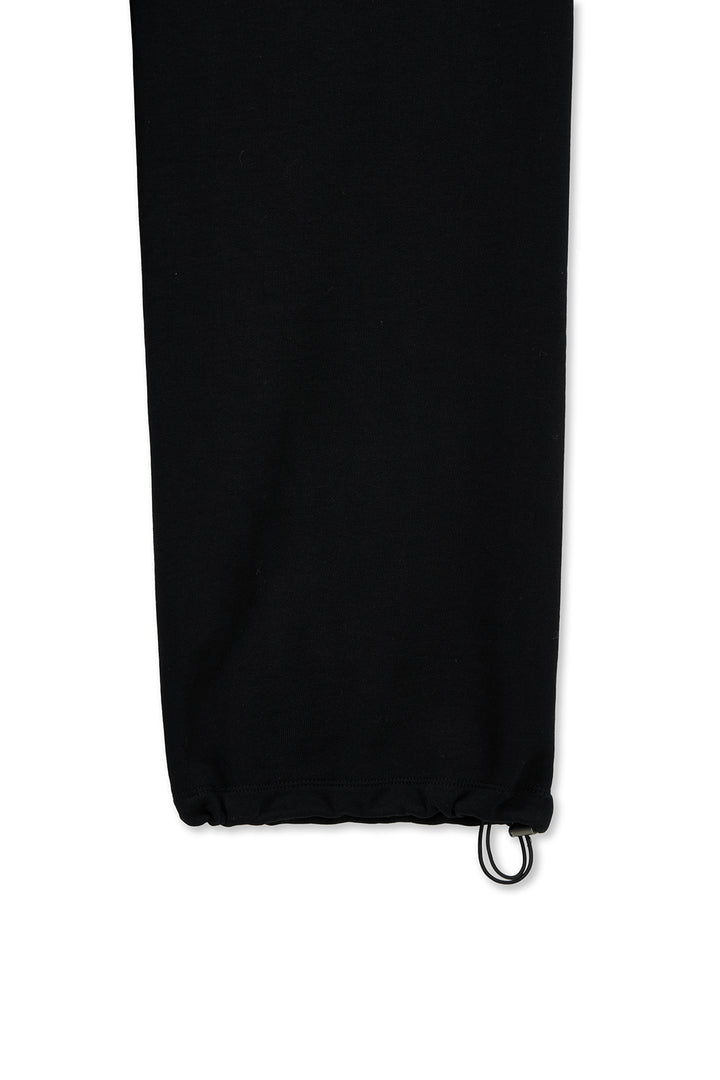 Matin Kim Essential Logo Sweatpants — Black
