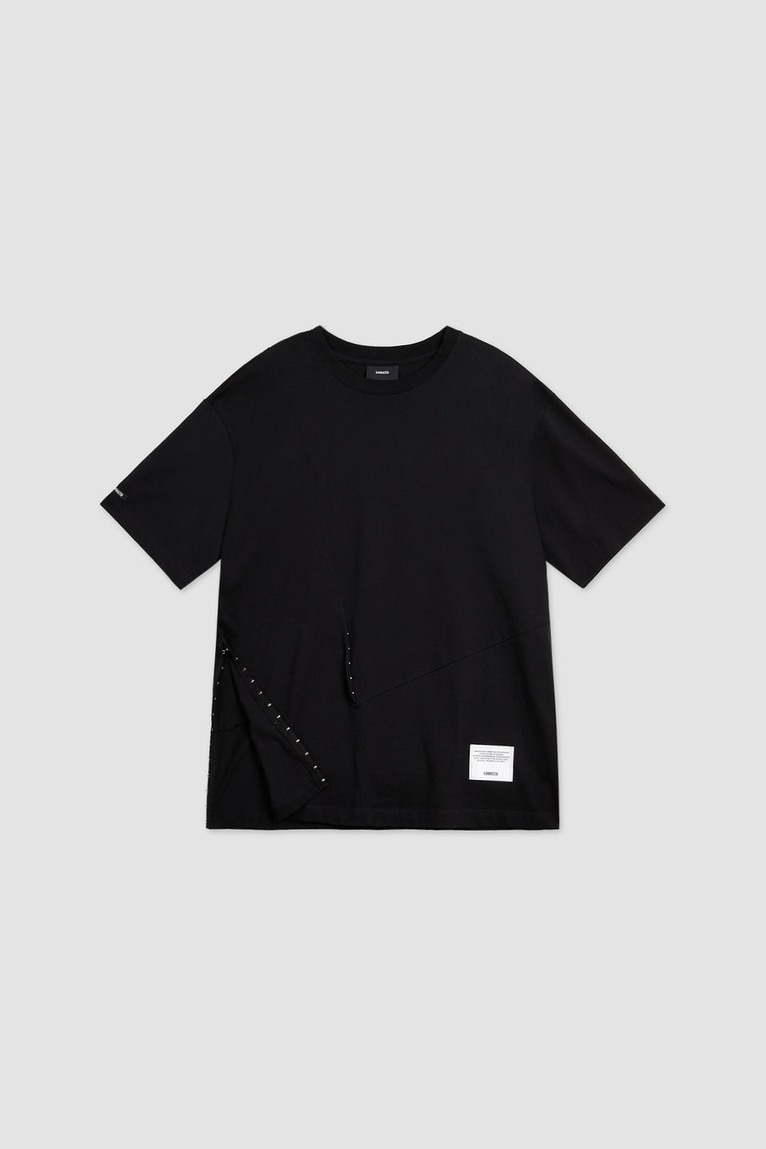 KIMMATIN Hook and Eye Point Two Way Top — Black