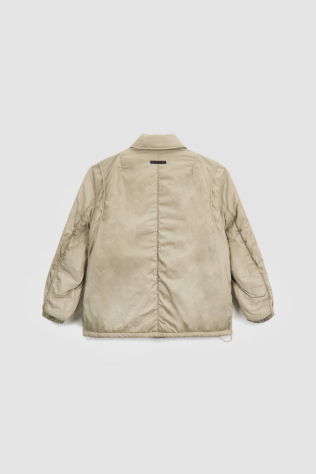 KIMMATIN Padded Nylon Work Jumper in Light — Khaki
