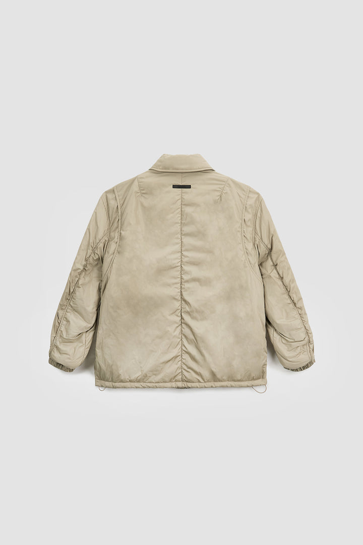 KIMMATIN Padded Nylon Work Jumper in Light — Khaki