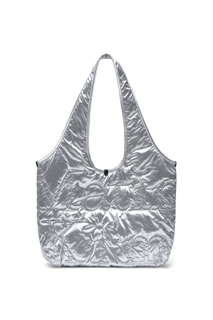 Matin Kim Logo Quilting Ecobag — Silver