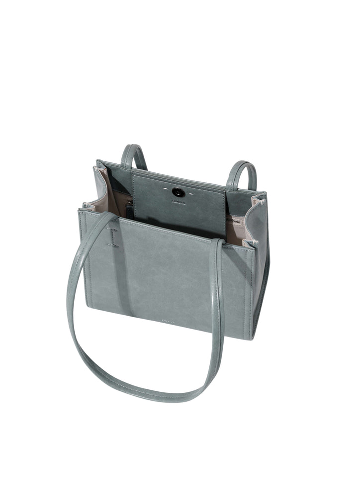 Stand Oil Oblong Mini Bag — Denim Blue