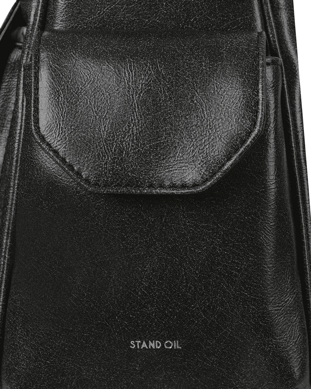 Stand Oil Joey Bag — Structured Crossbody — Black