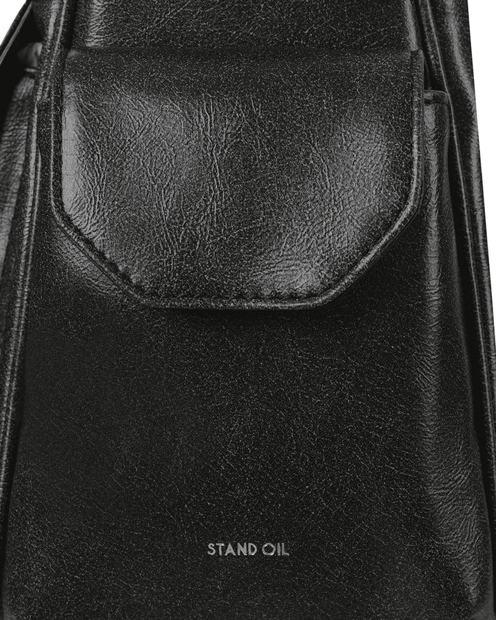 Stand Oil Joey Bag — Structured Crossbody — Black