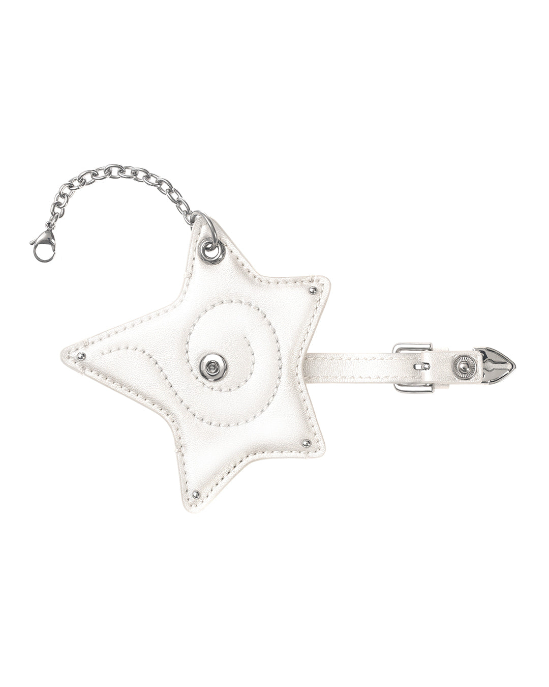 Stand Oil Cosmic Star Keyring — Pearl cream