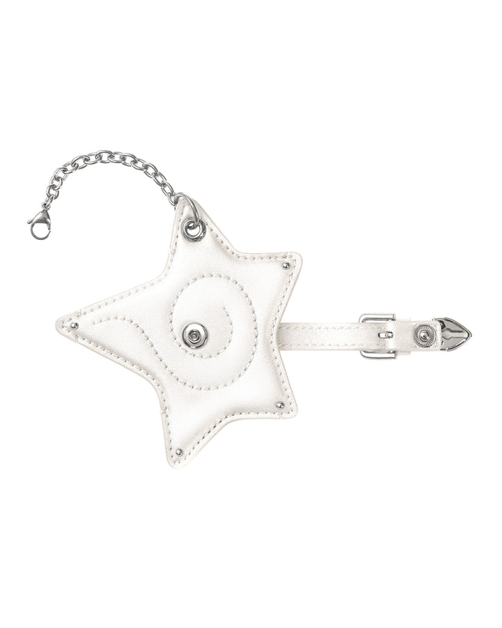 Stand Oil Cosmic Star Keyring — Pearl cream