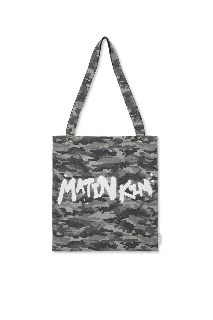 Matin Kim Camouflage Ecobag — Gray