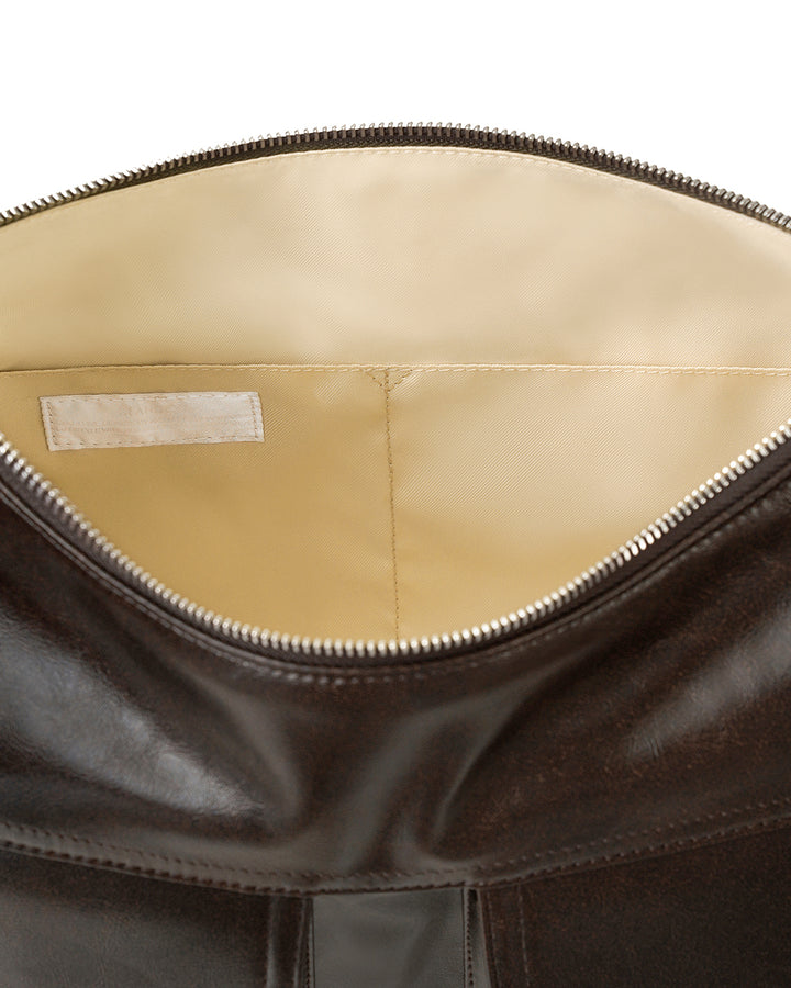 Stand Oil Joey Bag — Structured Crossbody — Maroon