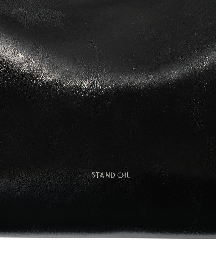 Stand Oil Plump Bag — Triangle Shoulder — Black