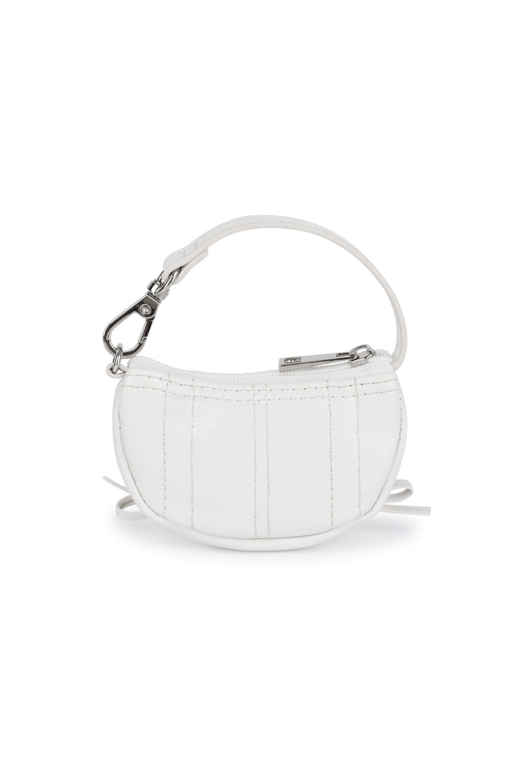 Matin Kim Half Shirring Ribbon Charm — Ivory