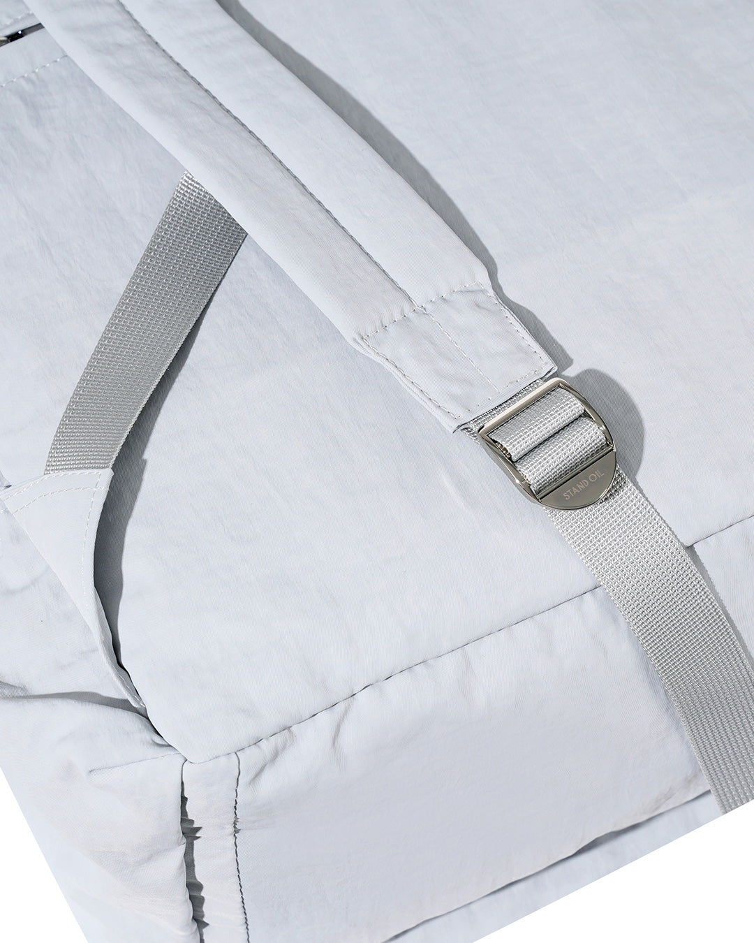 Stand Oil Tied Backpack — Fog Blue