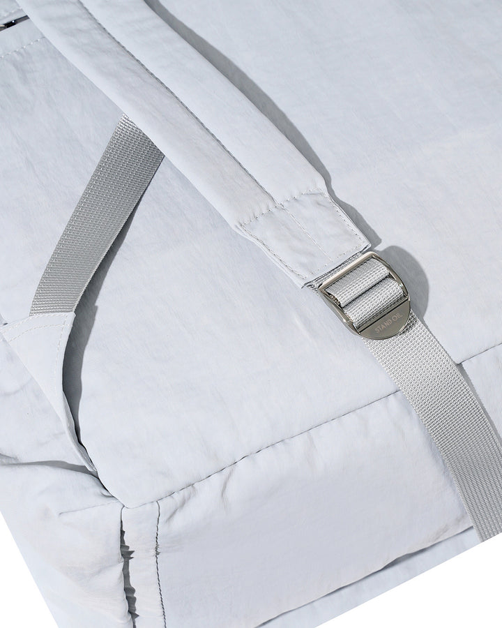 Stand Oil Tied Backpack — Fog Blue