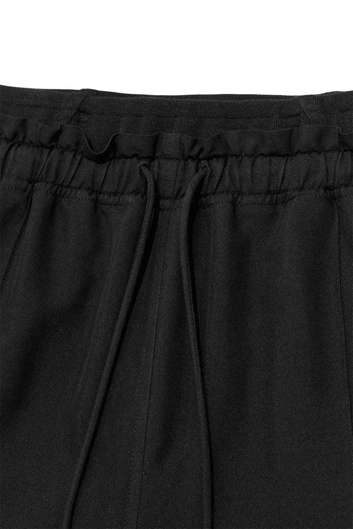Matin Kim Layered Banding Sweatpants — Black