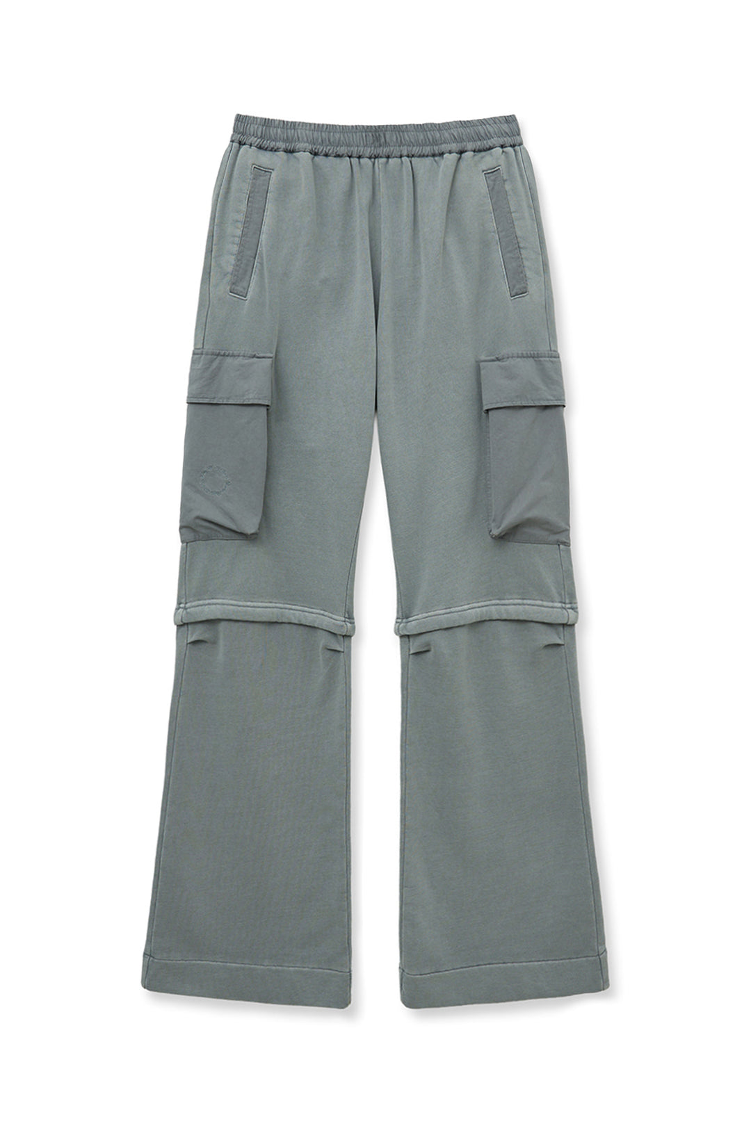 Matin Kim Pigment Dyed Cargo Pants — Light Grey