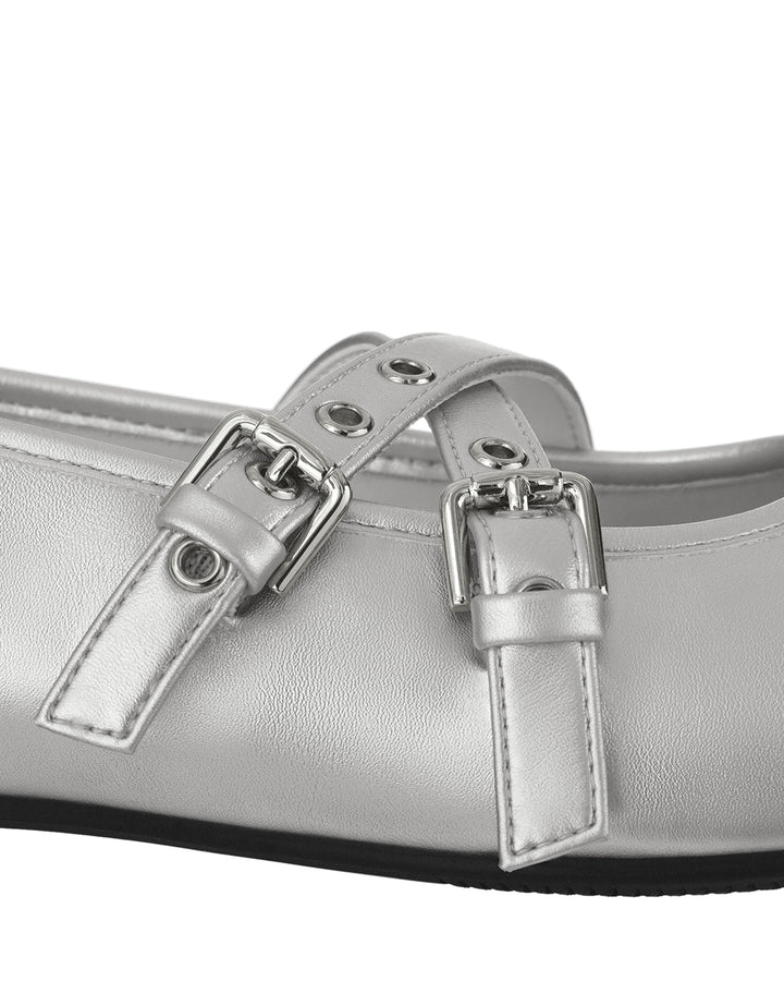 Stand Oil Cross Day Mary Jane — Silver
