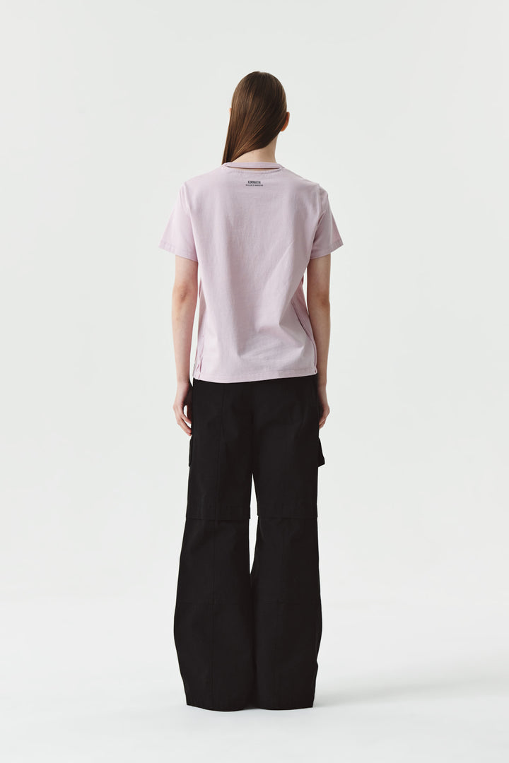 KIMMATIN Campaign Printing Top — Pink