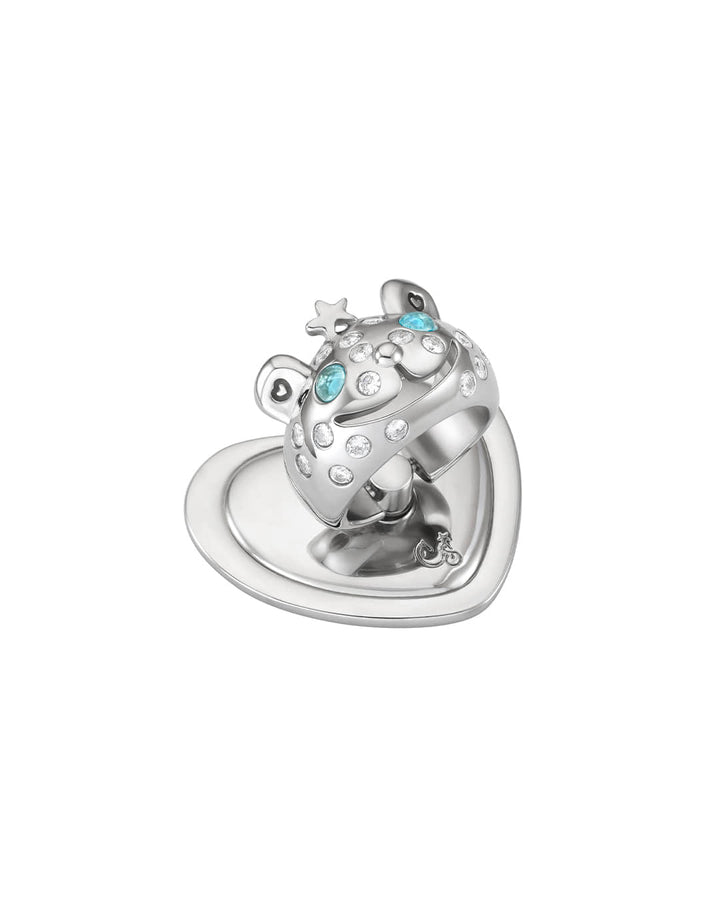 Stand Oil Princess Bear Grip Ring — Silver