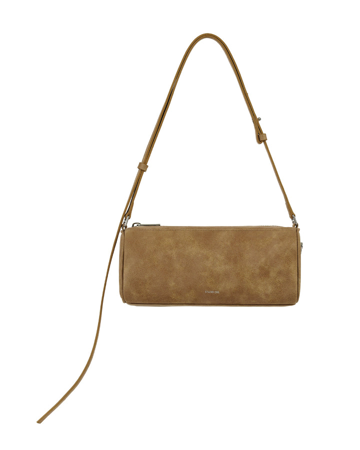 Stand Oil Chunky Bag — Nubuck Crossbody — Camel