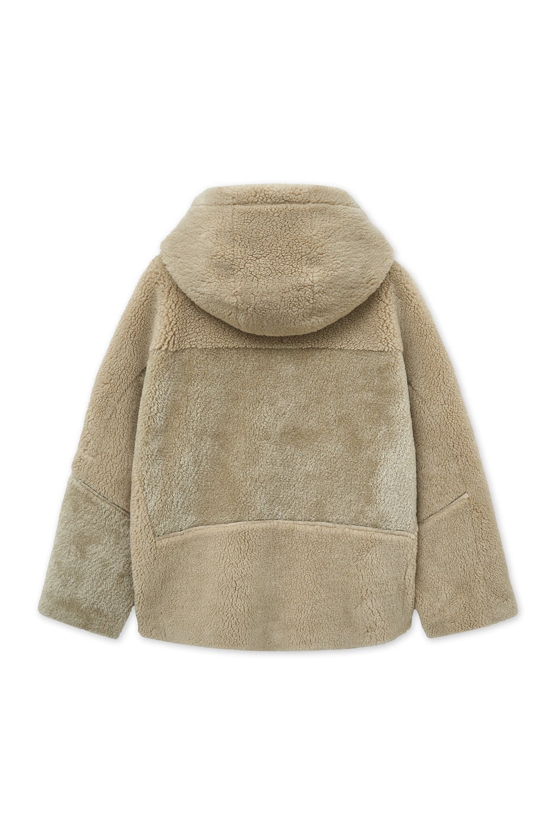 Matin Kim Reversible Hoody Mustang — Beige