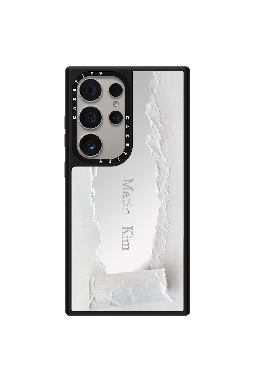 Matin Kim x Casetify Paper Case — Silver