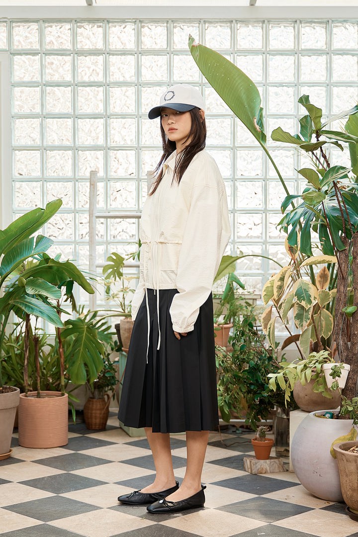 Matin Kim Layered Point String Light Jumper — Ivory