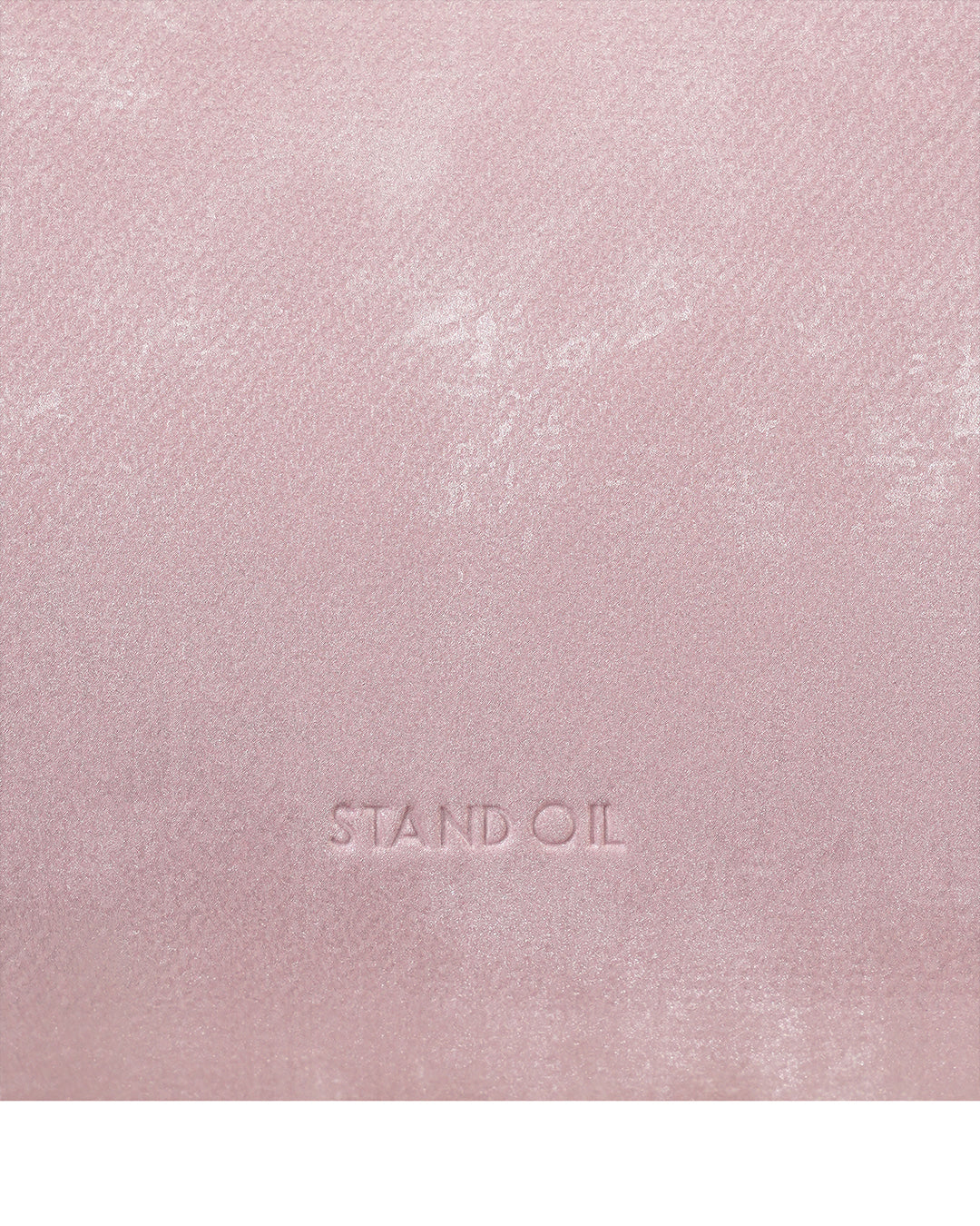 Stand Oil Lene Bag · Wrinkled Leather Crossbody — Pink