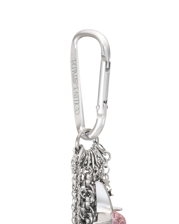 Stand Oil Cosmic Drop Key Ring — Silver
