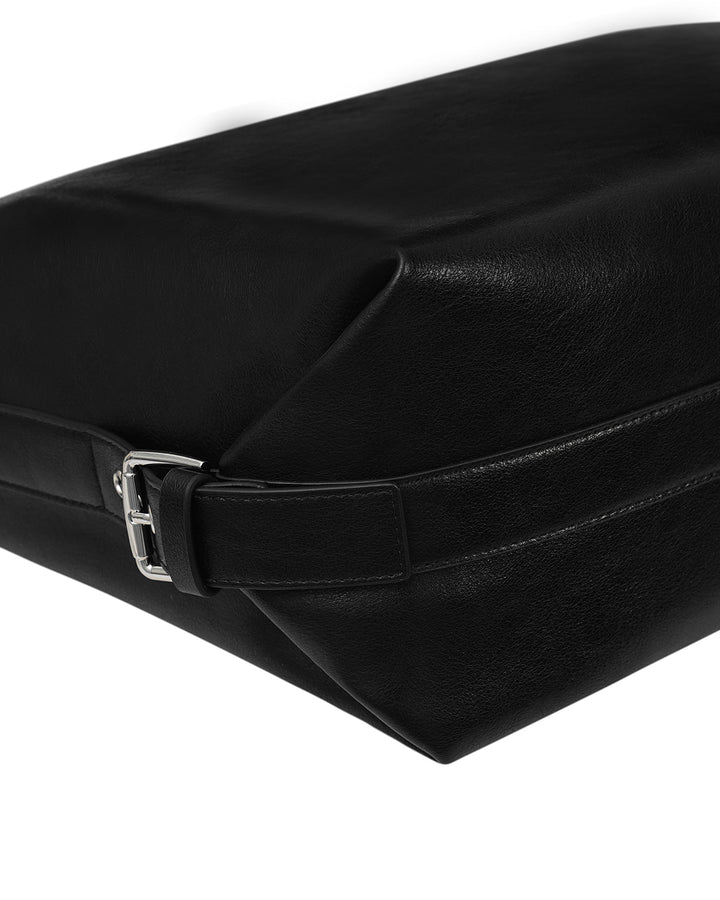 Stand Oil Mushy Bag Large — Sculptural Shoulder — Black