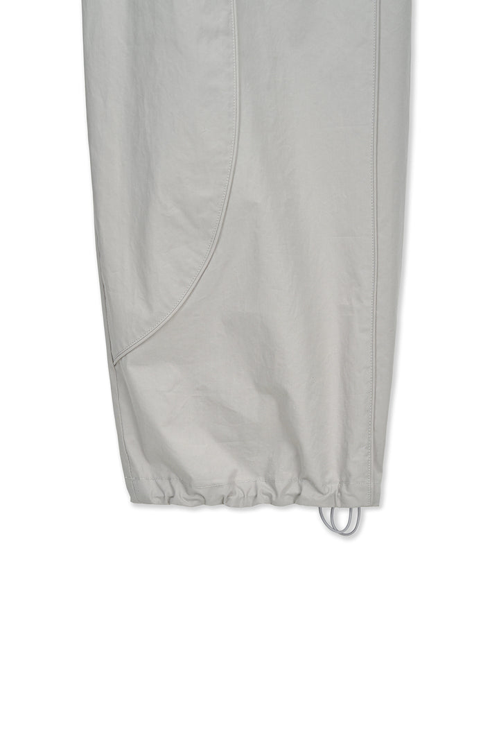 Matin Kim Multi Panel Wide Pants — Light Grey