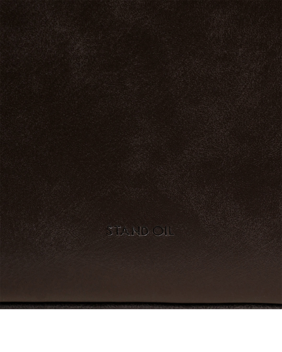 Stand Oil Seine Bag — Twisted Nubuck Crossbody — Maroon