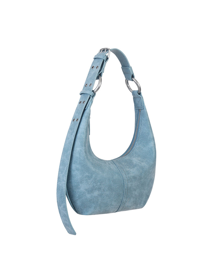 Stand Oil Tovi Bag — Half-Moon Tote — Blue