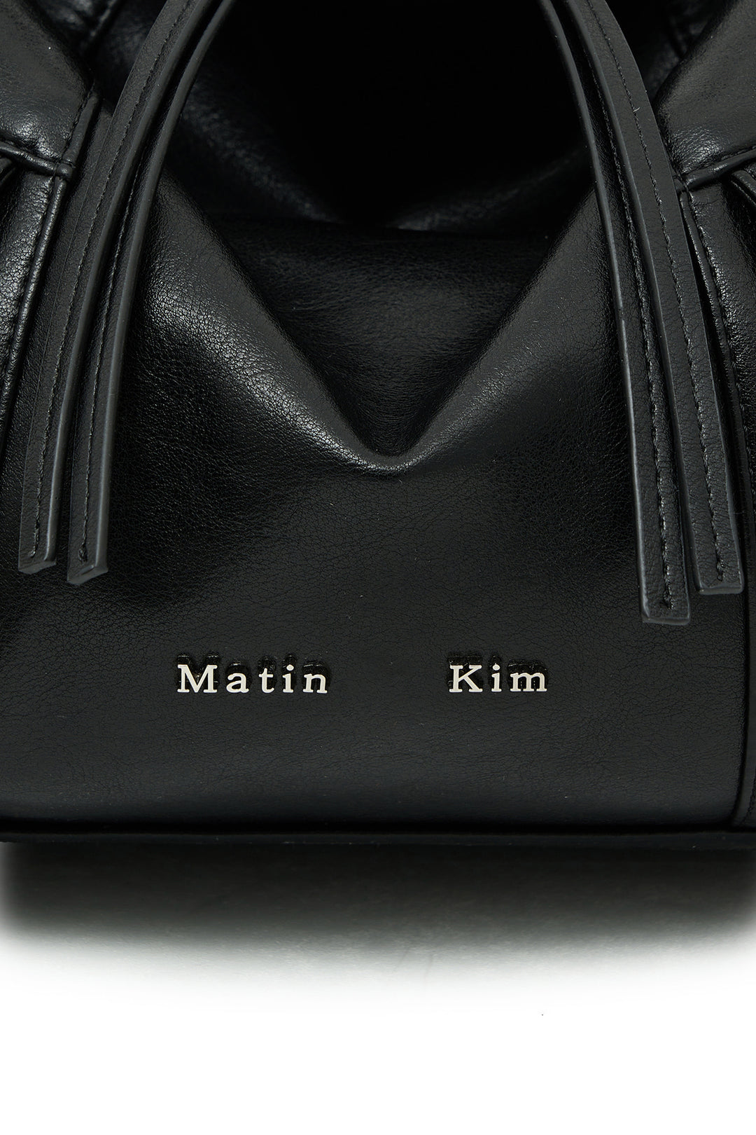 Matin Kim Wide Nemo Big Shoulder Bag — Black