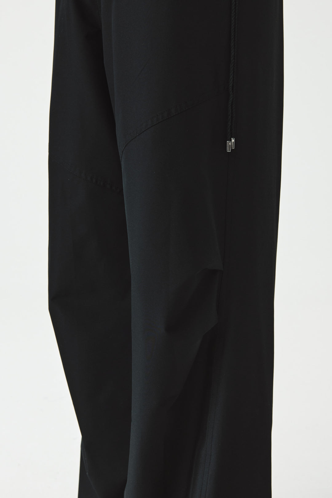 KIMMATIN Side String Track Pants — Black