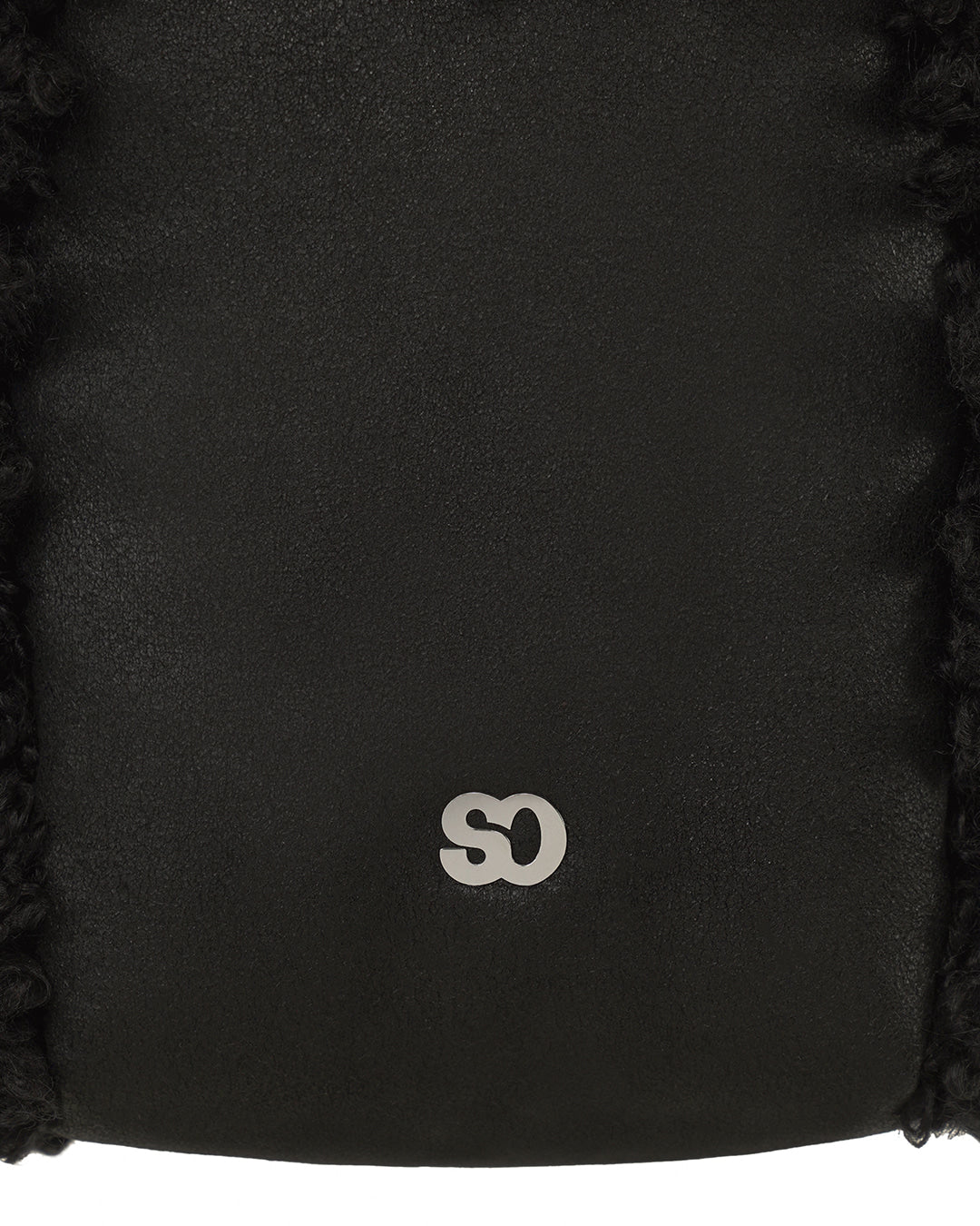 Stand Oil Bubble Bag Mini — Fur Black