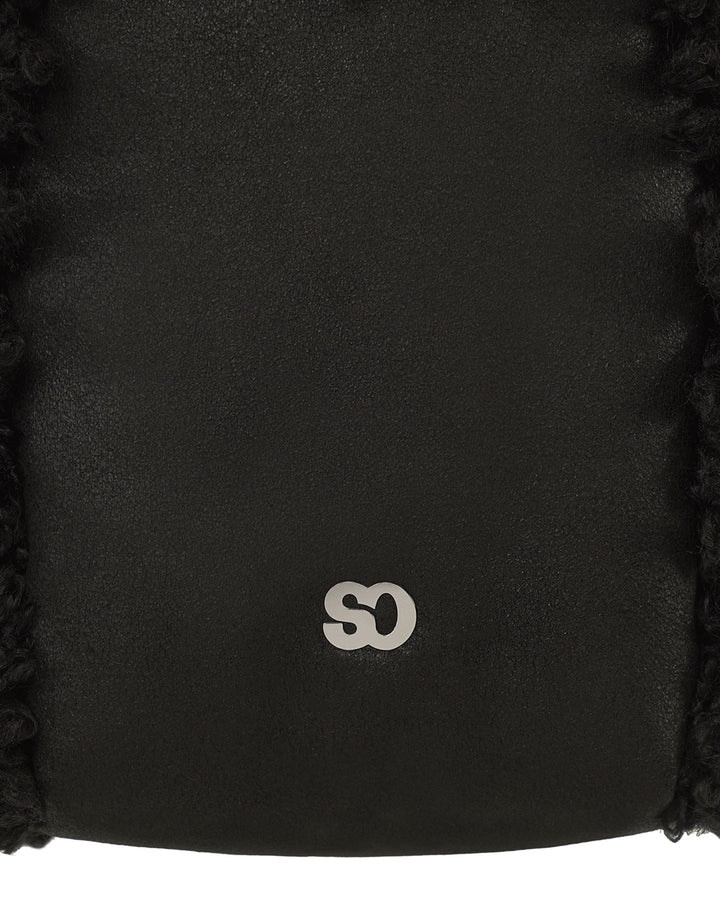 Stand Oil Bubble Bag Mini — Fur Black