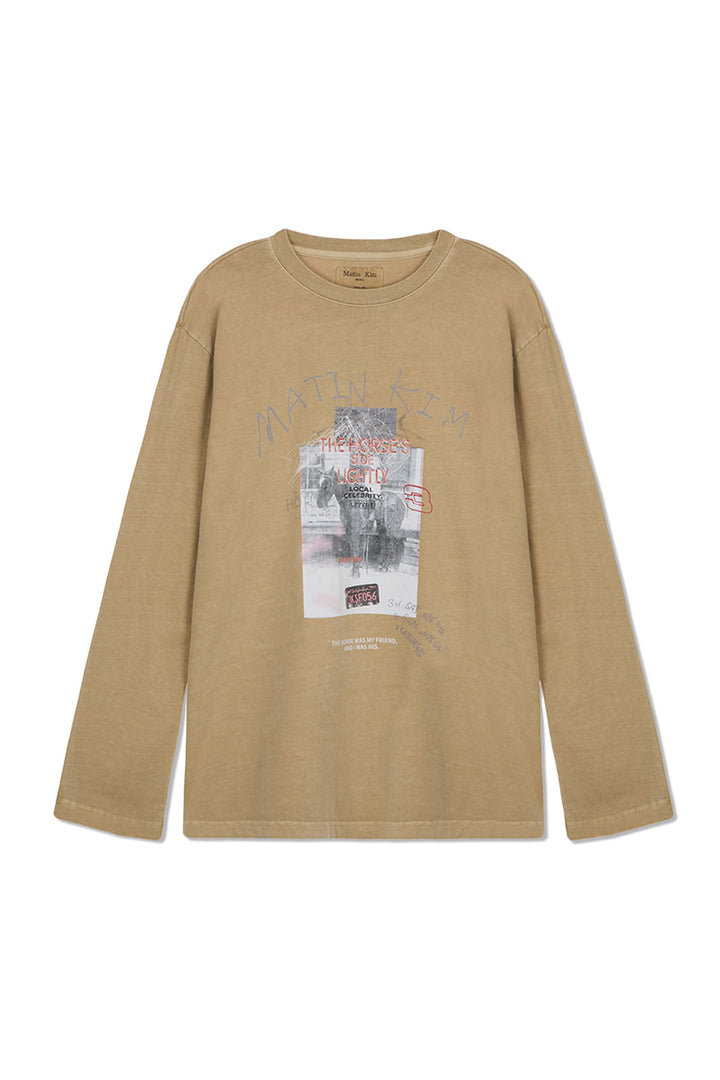 Matin Kim LNY 26 Pigment Long Sleeve — Beige