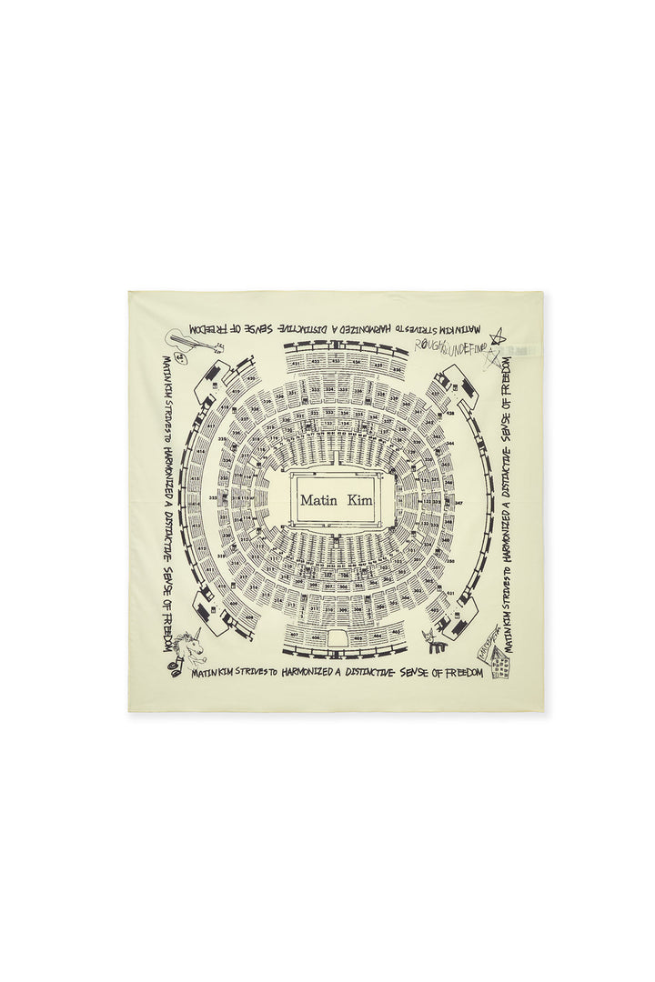 Matin Kim Logo Festa Bandana — Beige