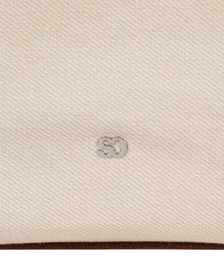 Stand Oil Ringo Bag — Reversible Canvas Crossbody — Canvas Brown