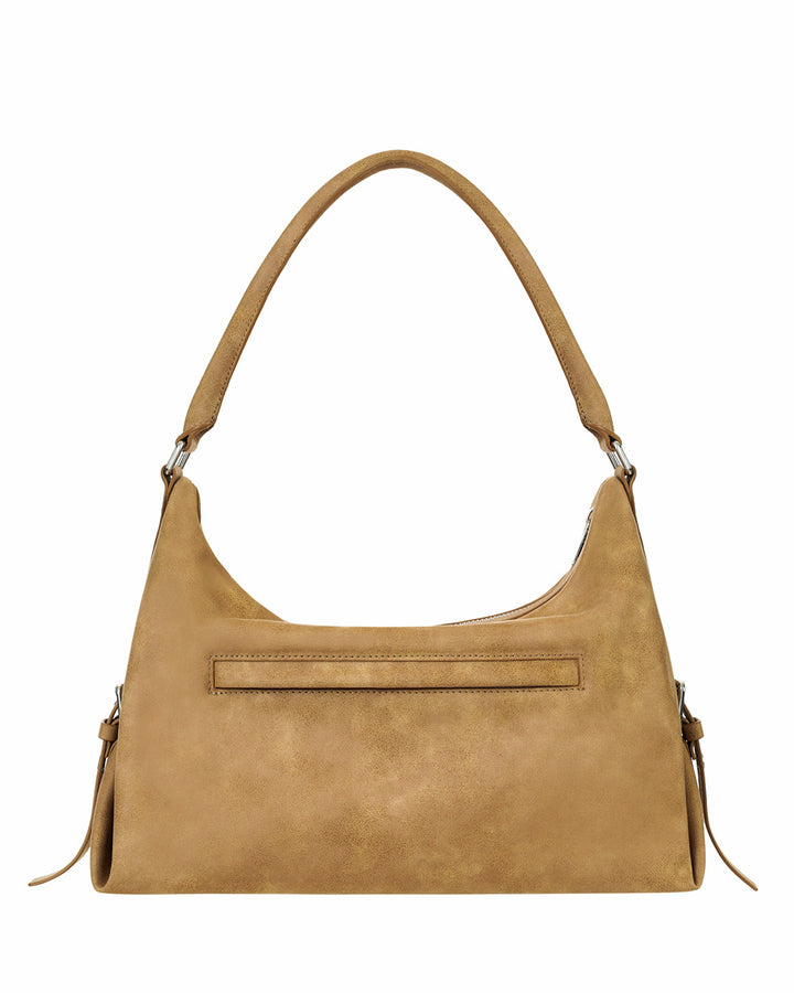 Stand Oil Mushy Bag — Nubuck Slouch Tote — Camel