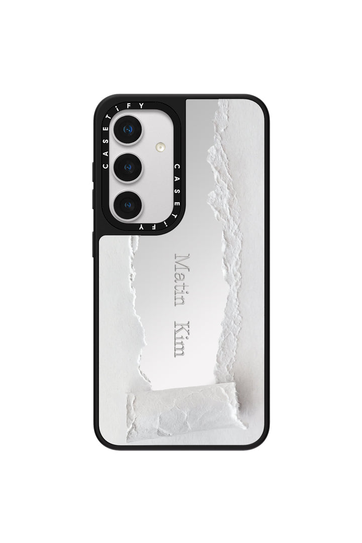 Matin Kim x Casetify Paper Case — Silver