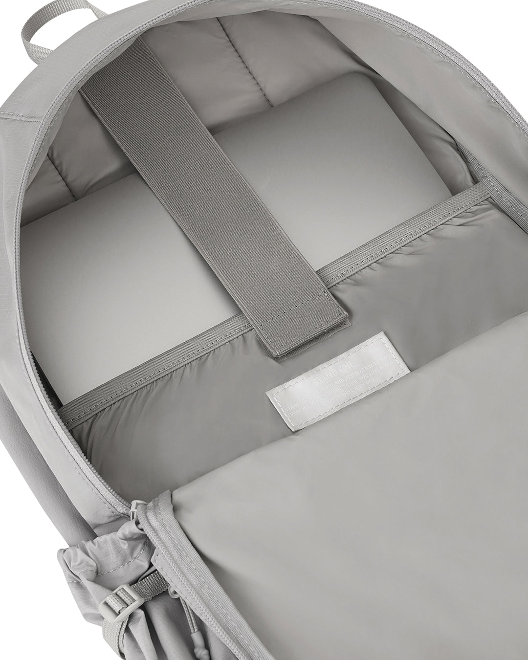 Stand Oil Plico Backpack — Light Gray
