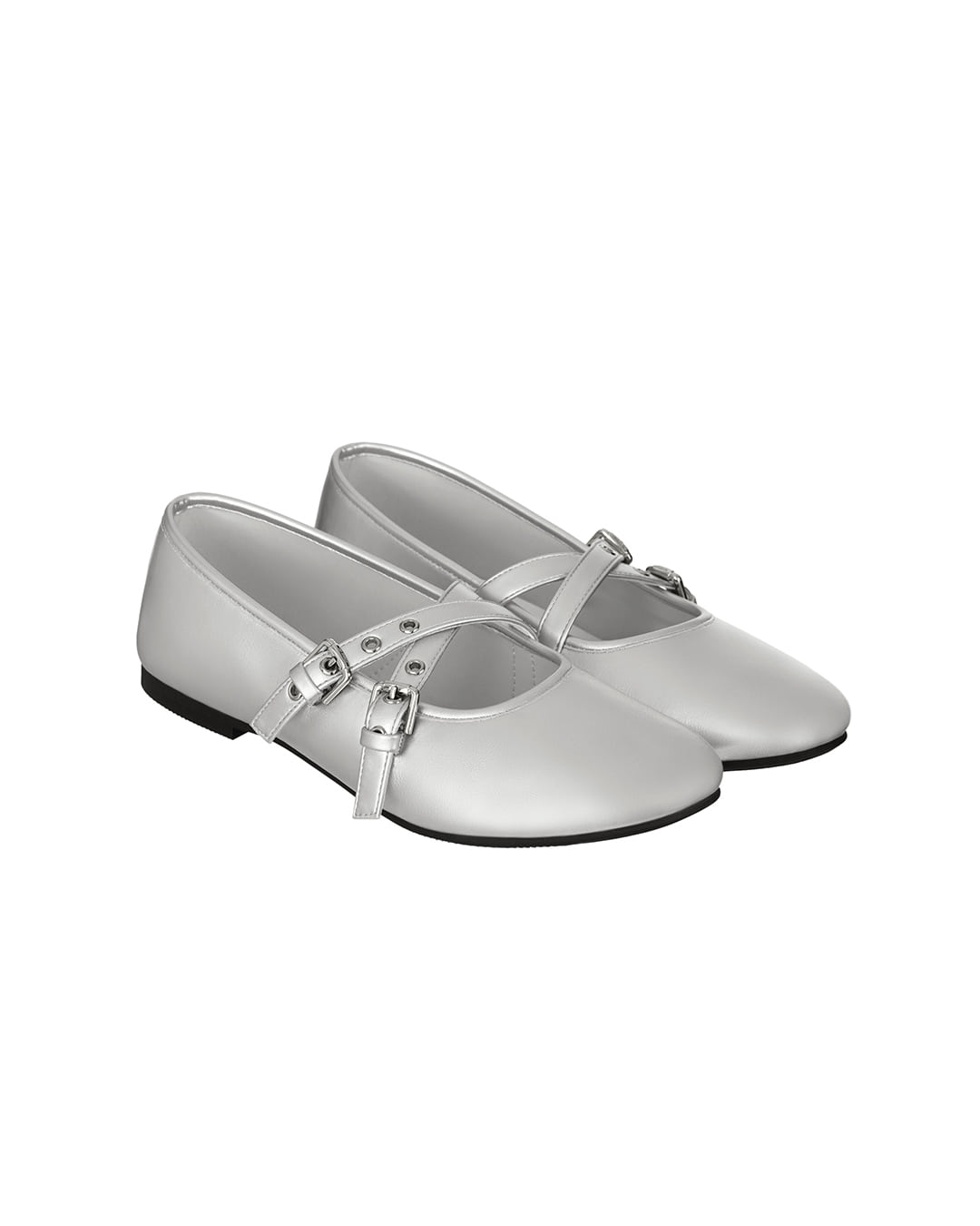 Stand Oil Cross Day Mary Jane — Silver