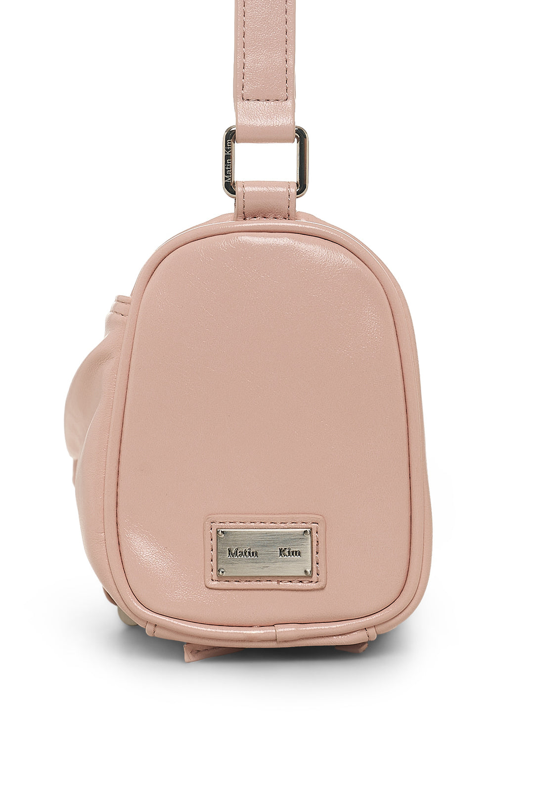 Matin Kim Front Shirring Ribbon Mini Bag — Pink