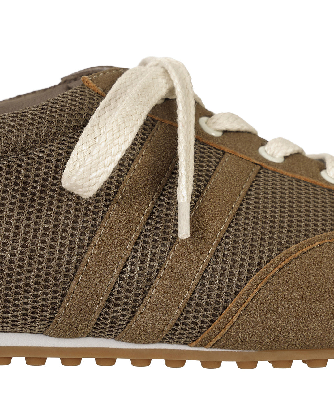 Stand Oil Morrow Square Sneakers — Brown
