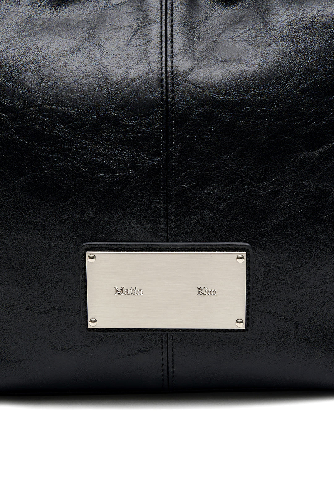 Matin Kim Stud Point Small Shoulder Bag — Black