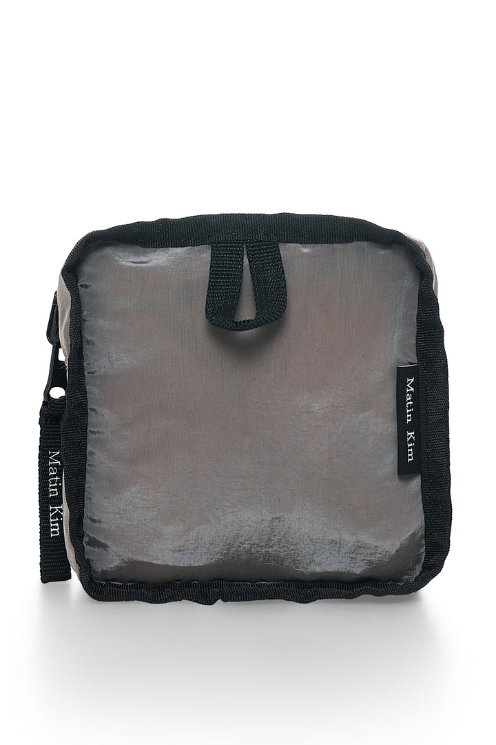 Matin Kim Packable String Shoulder Bag — Grey