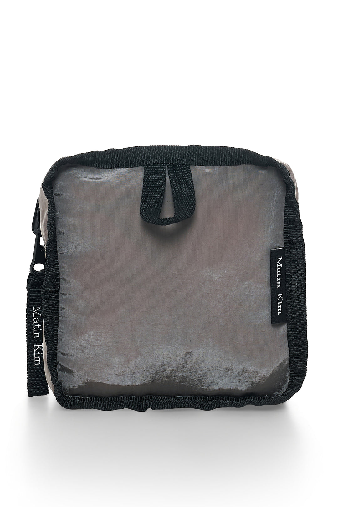 Matin Kim Packable String Shoulder Bag — Gray