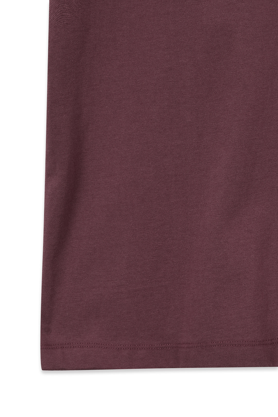 Matin Kim Vintage Logo Graphic Top — Burgundy