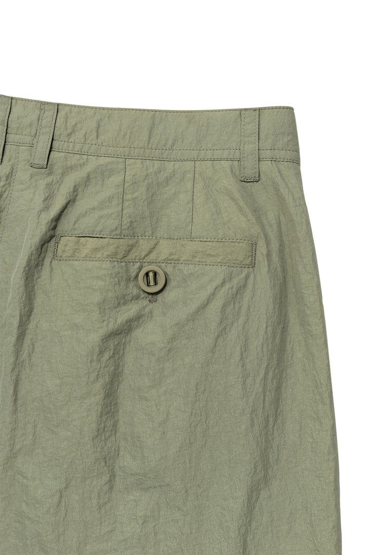 Matin Kim String Nylon Cargo Pants — Khaki